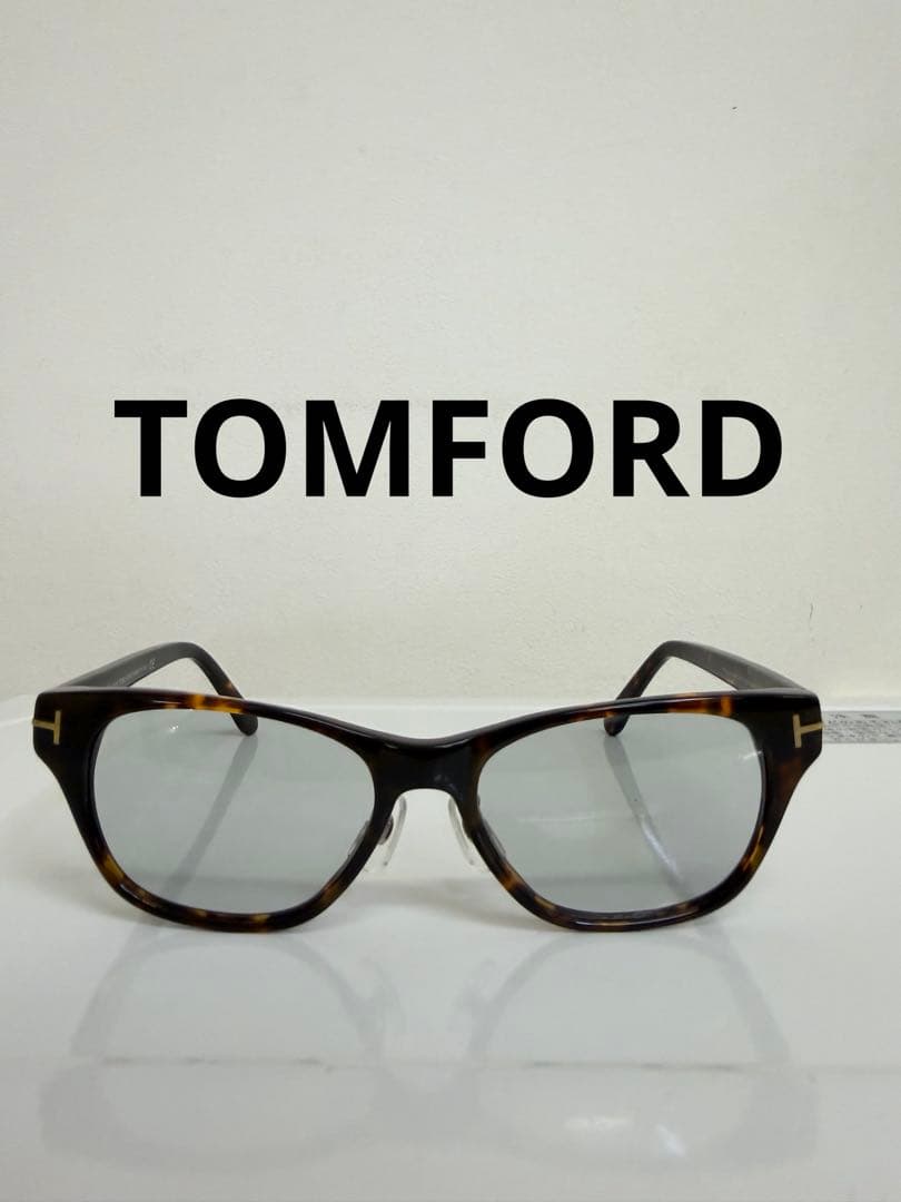 TOM FORD TF5147 べっ甲 メガネフレーム サングラス　度なし
