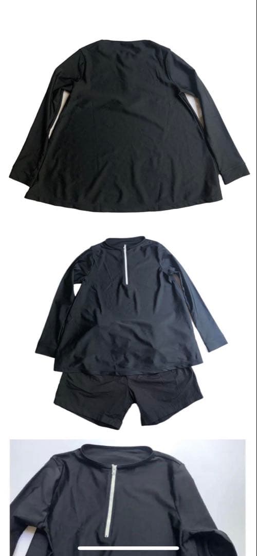 machatt マチャット水着　フレアタンクラッシュガード短パン3点セット