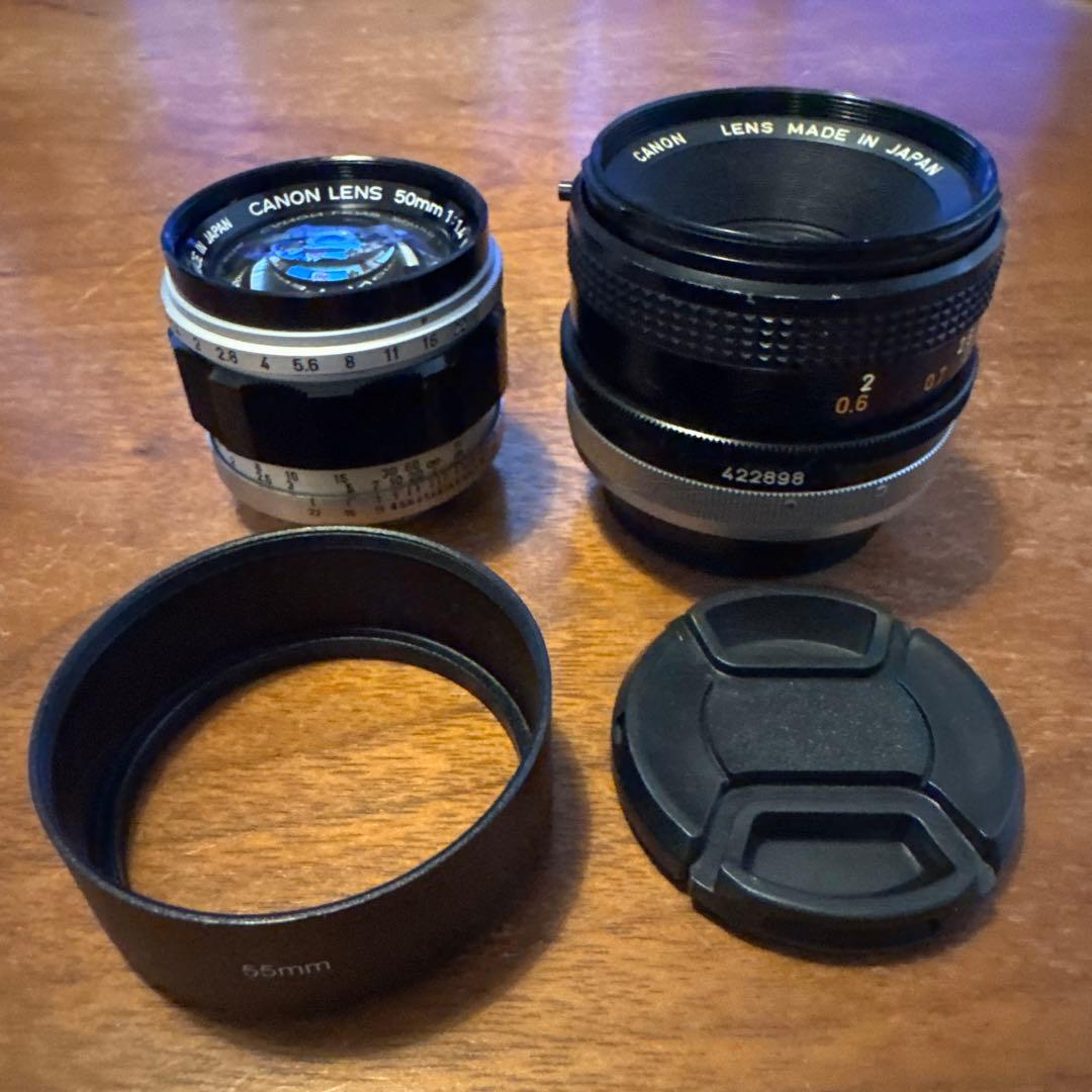 Canon レンズ2点