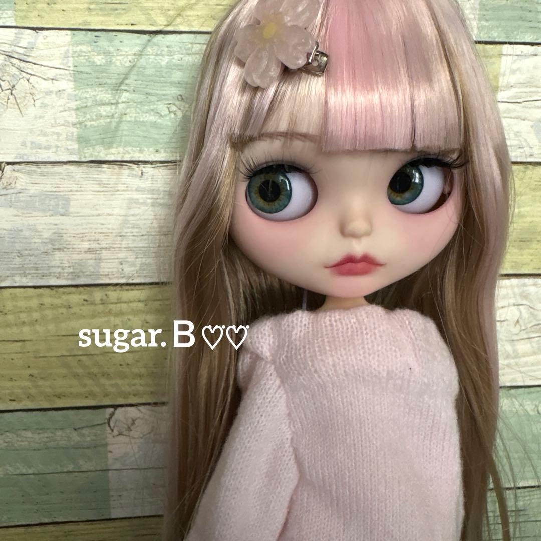 アイシードールカスタム❤︎ピンク×薄パープル❤︎