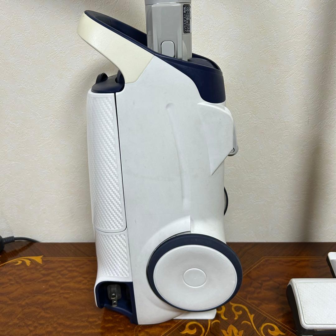 miさま専用　掃除機　MC-SJP810G 紙パック式　ホワイト✕ネイビー 軽量