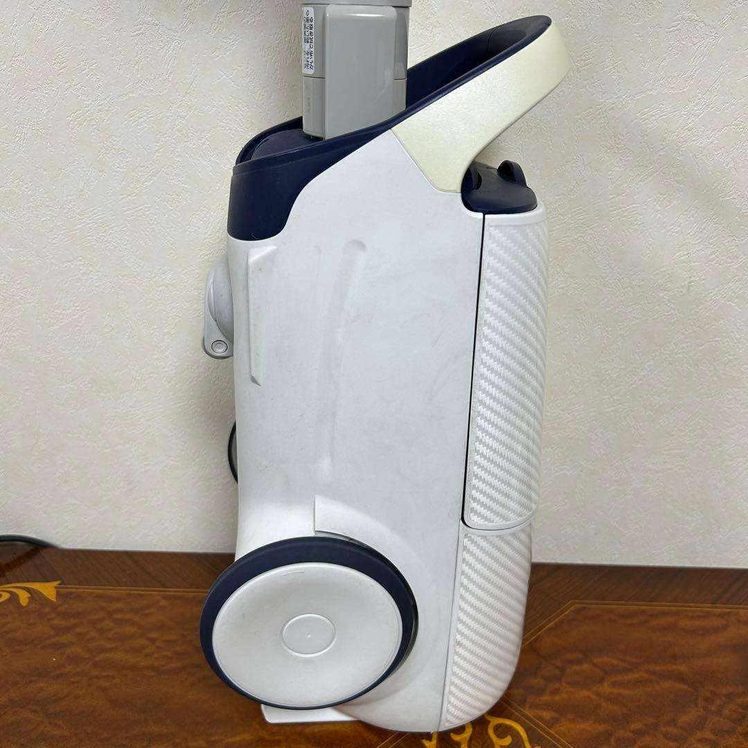 miさま専用　掃除機　MC-SJP810G 紙パック式　ホワイト✕ネイビー 軽量