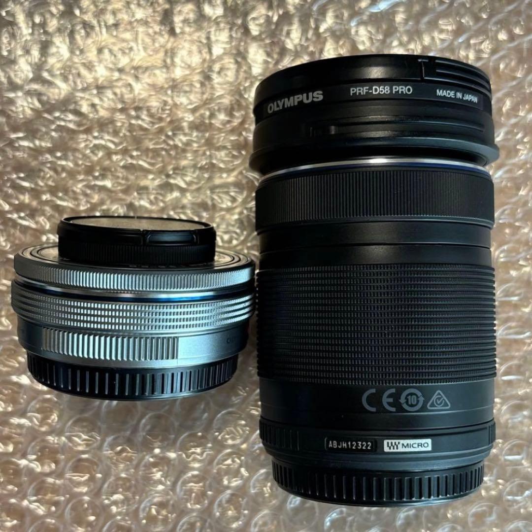 OM-D E-M10 Mark ||| EZ ダブルズームキット シルバー