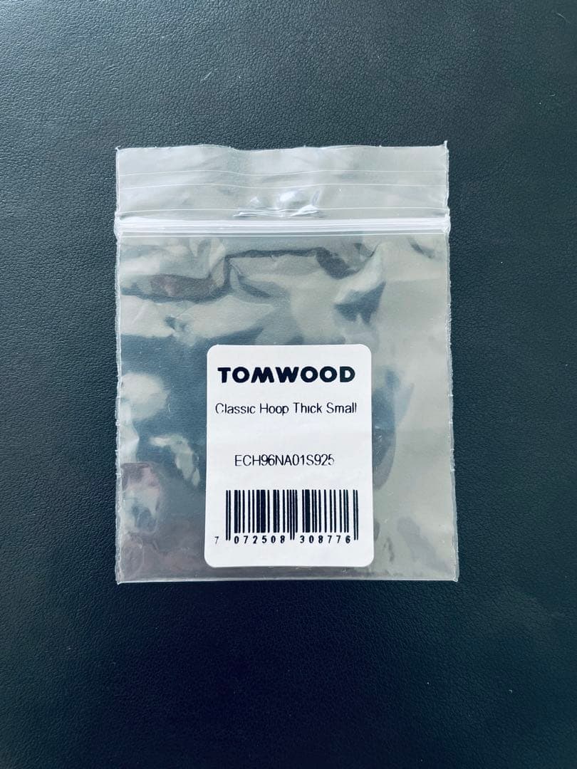 TOM WOOD シルバー フープピアス