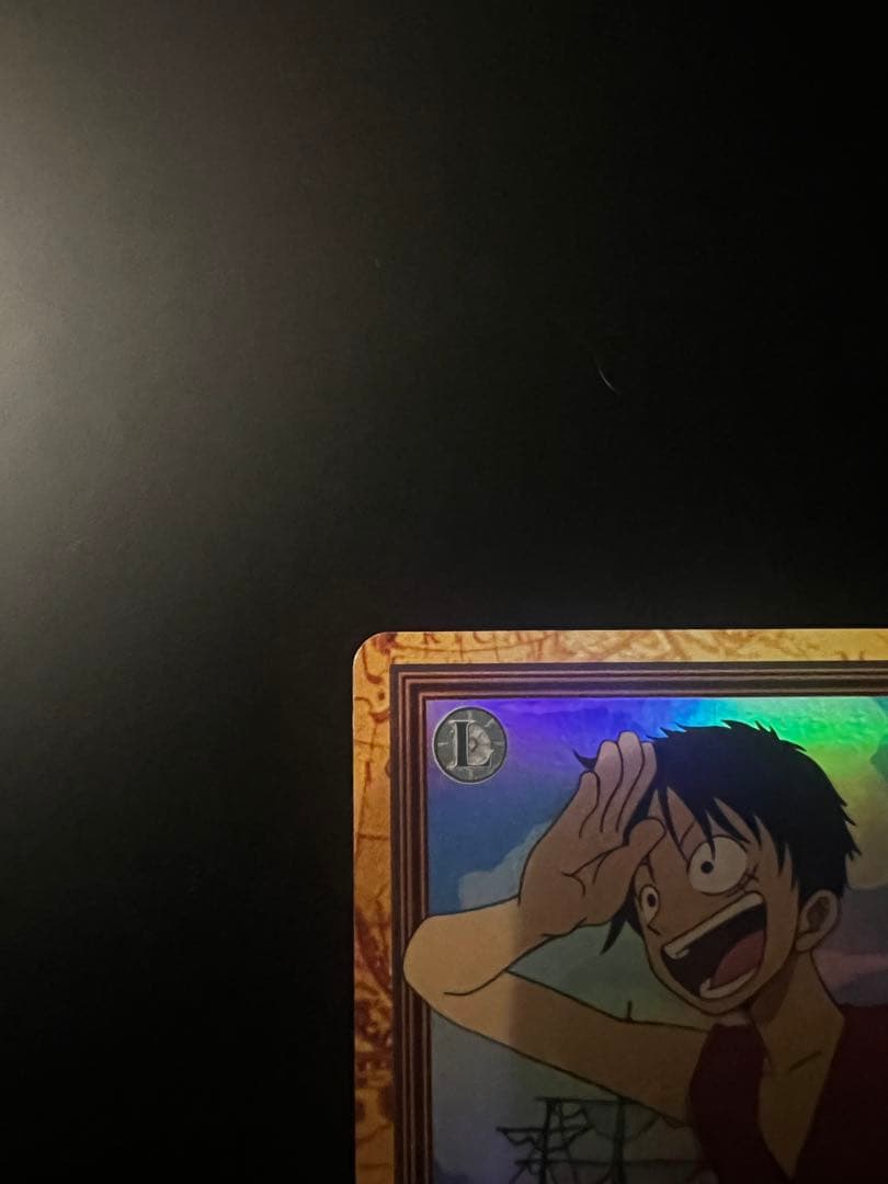 タスミヒミツ　ワンピースカード　ルフィ