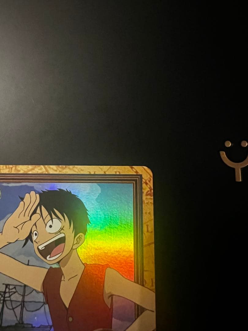 タスミヒミツ　ワンピースカード　ルフィ