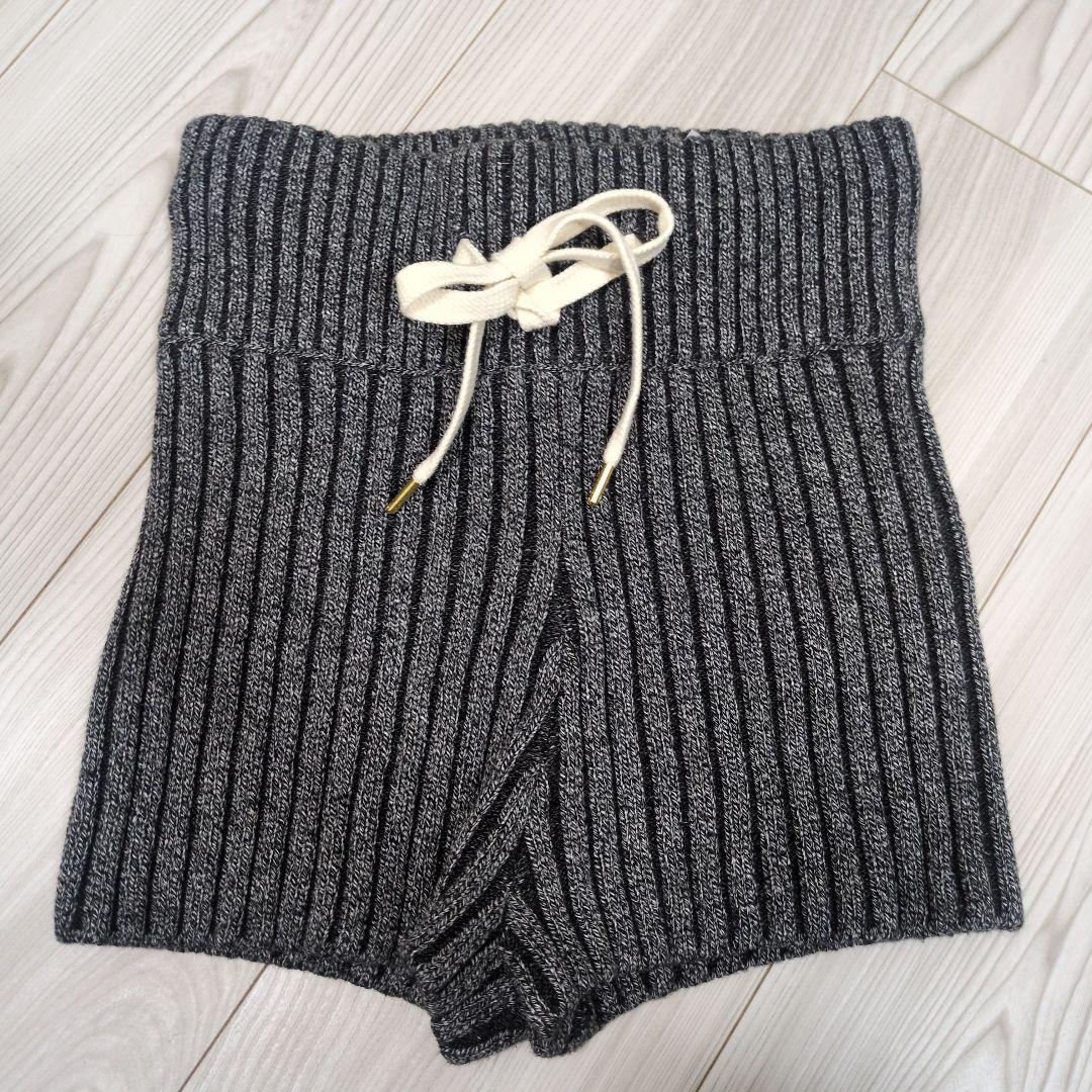 【新品未使用タグ付き】Juemi リブニットパンツ