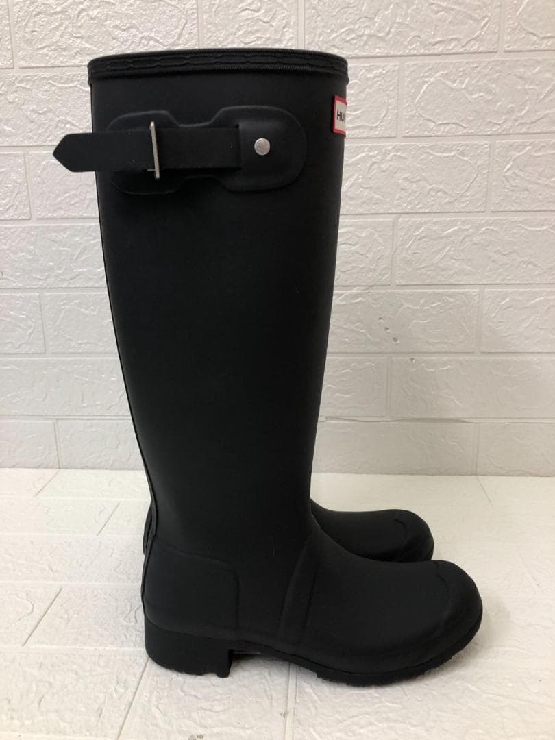 HUNTER トール バック アジャスタブル レインブーツ 23.5cm