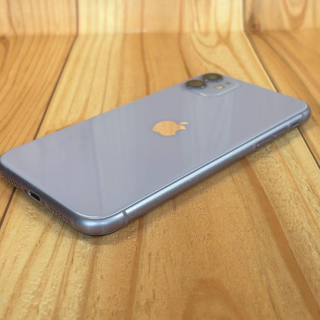 訳あり SIMフリー 本体 iPhone 11 64 GB 610 パープル