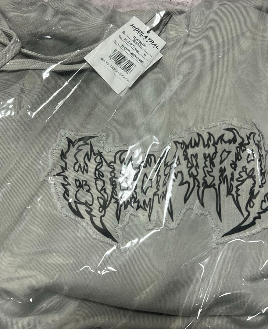 hidolatral theodol ダメージオーバーサイズ猫耳パーカー