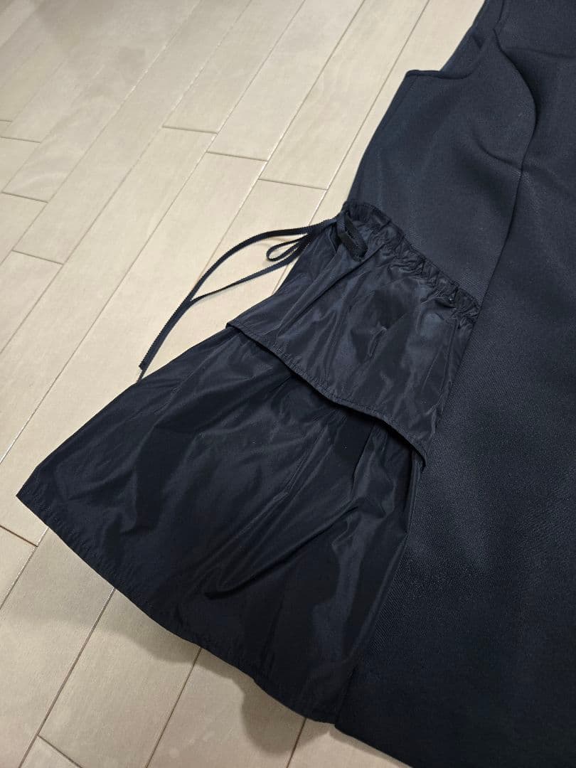 新品スーパービューティSuperBeautyビジューブラックベスト黒40