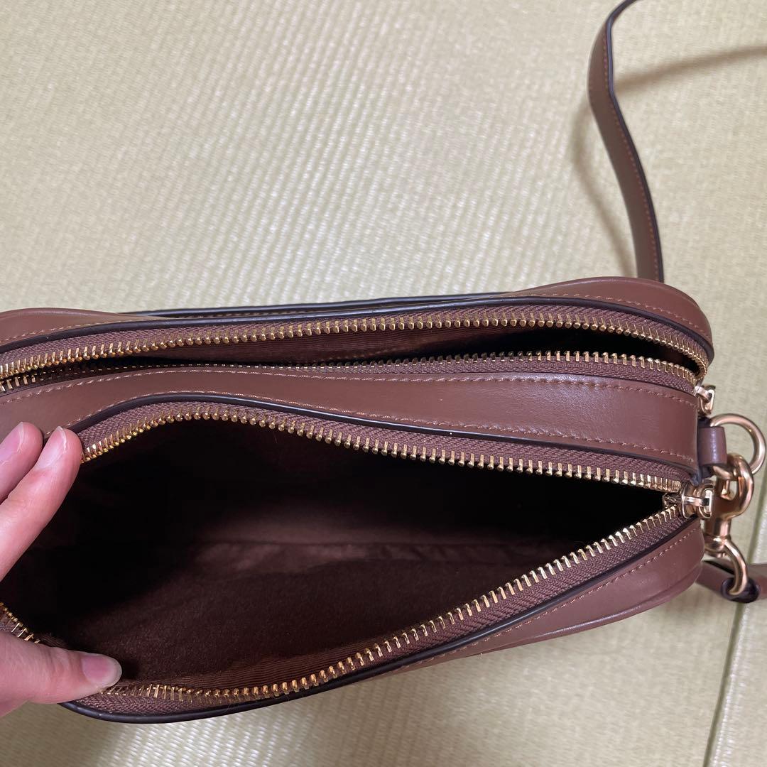 COACH ショルダーバッグ　ダブルジップ