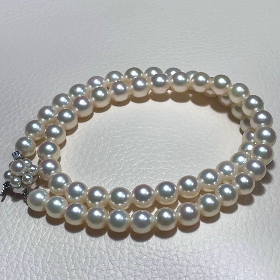 照り最強✨️ TASAKI あこや真珠 パール ネックレス 約7.0~7.5mm