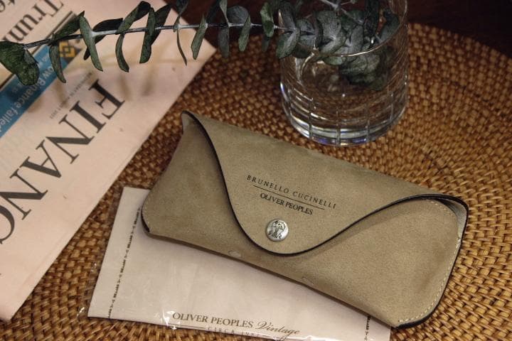 OLIVER PEOPLES × ブルネロクチネリ MARSAN サングラス