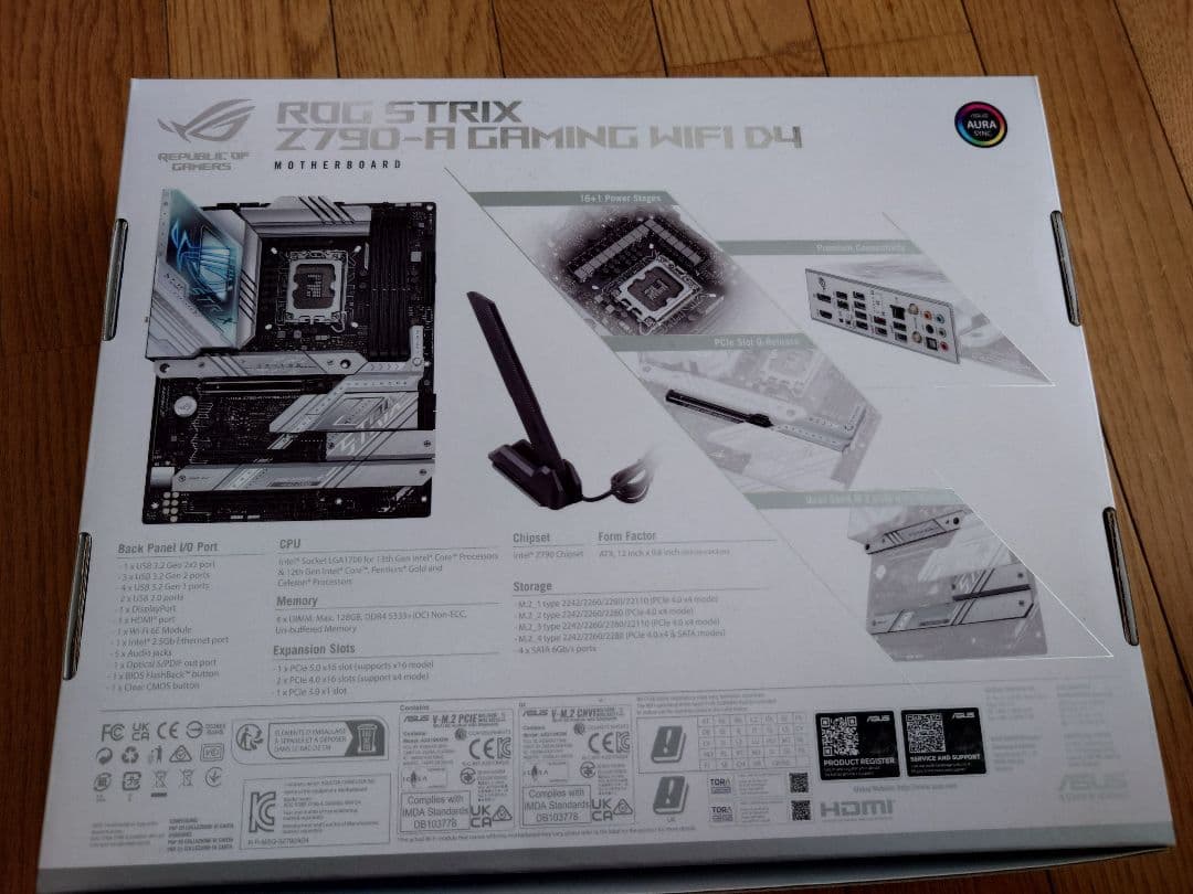 最安値 ROG STRIX Z790-A GAMING WIFI D4