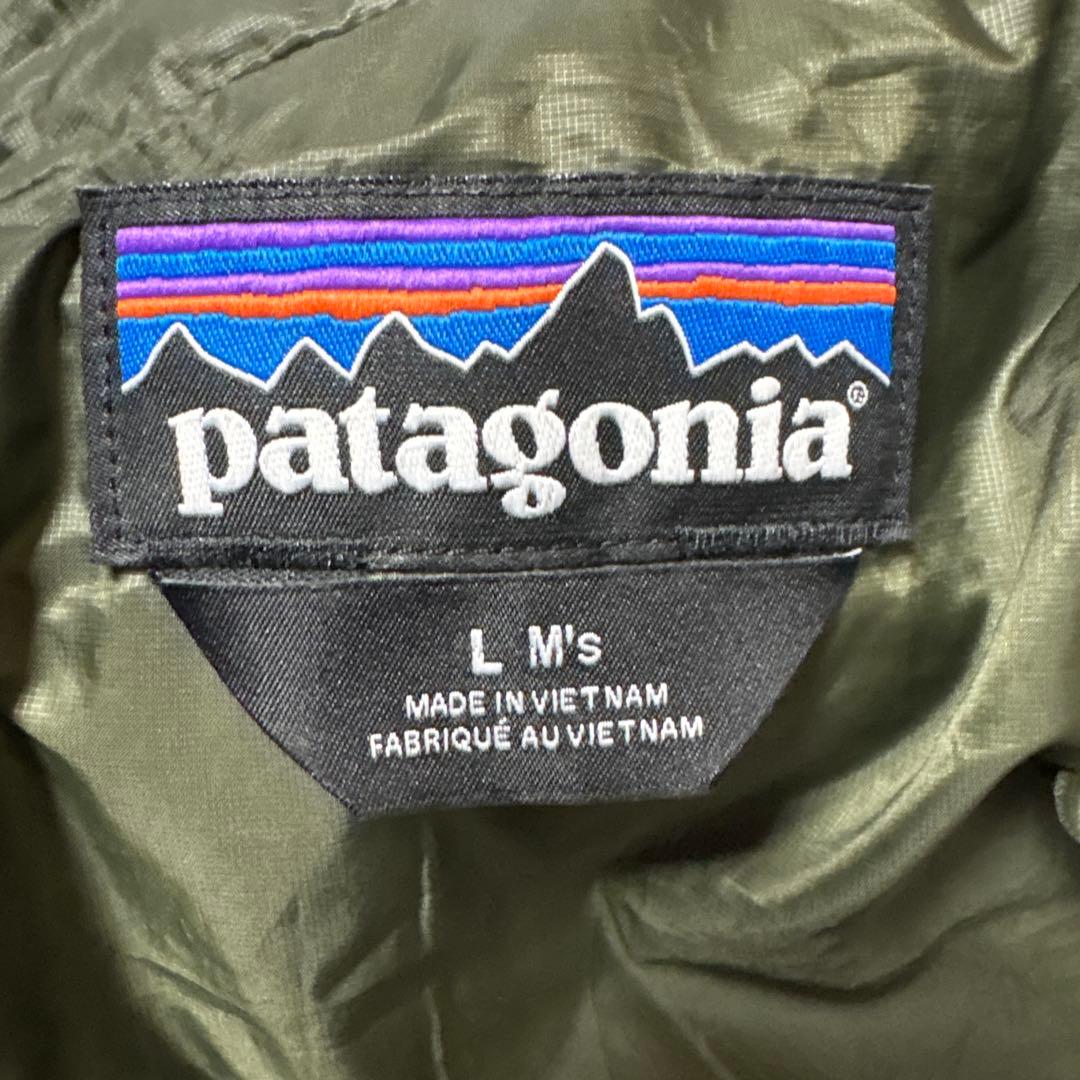 美品 Patagonia ナノパフ フーディ メンズ Lサイズ