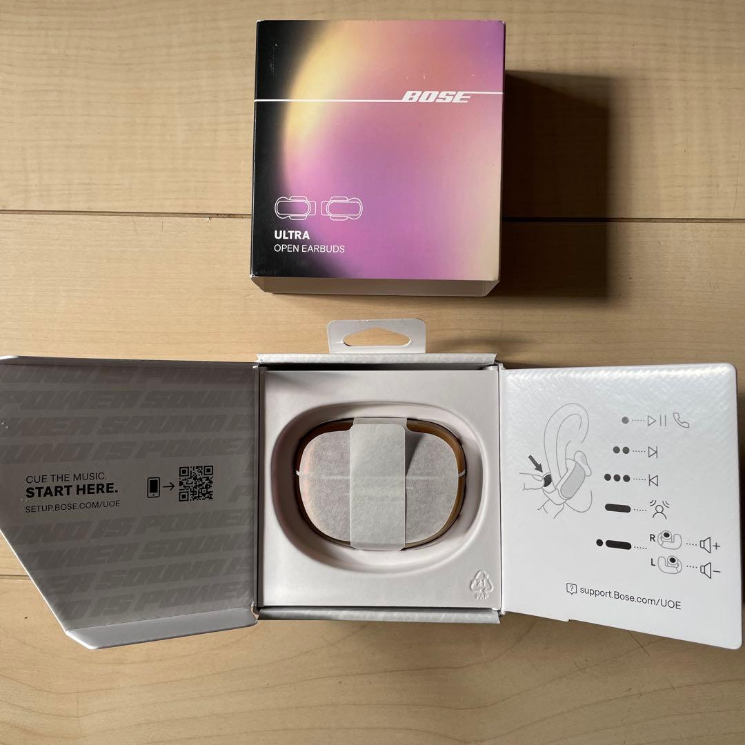 【新品】BOSE Ultra Open Earbudワイヤレス充電ケースセット