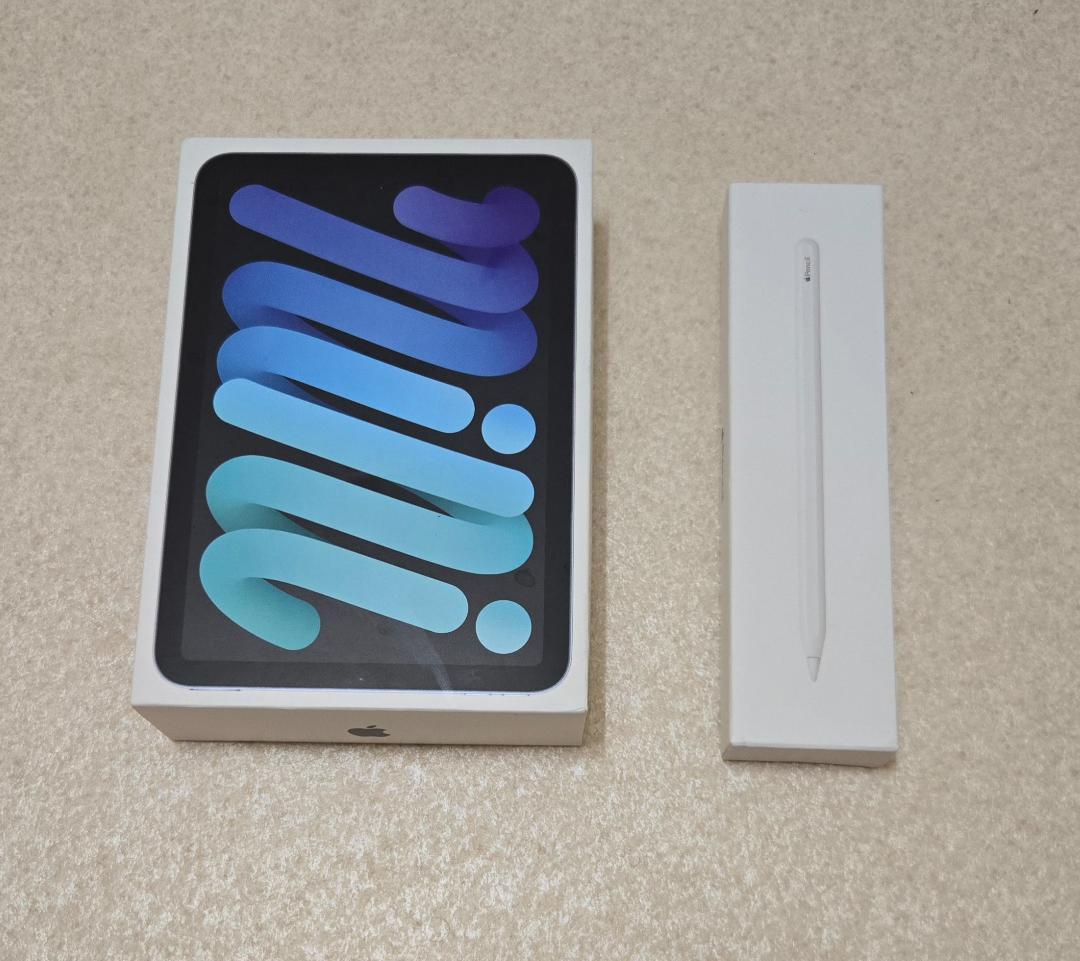ipad mini 第6世代 + Apple pencil 第2世代