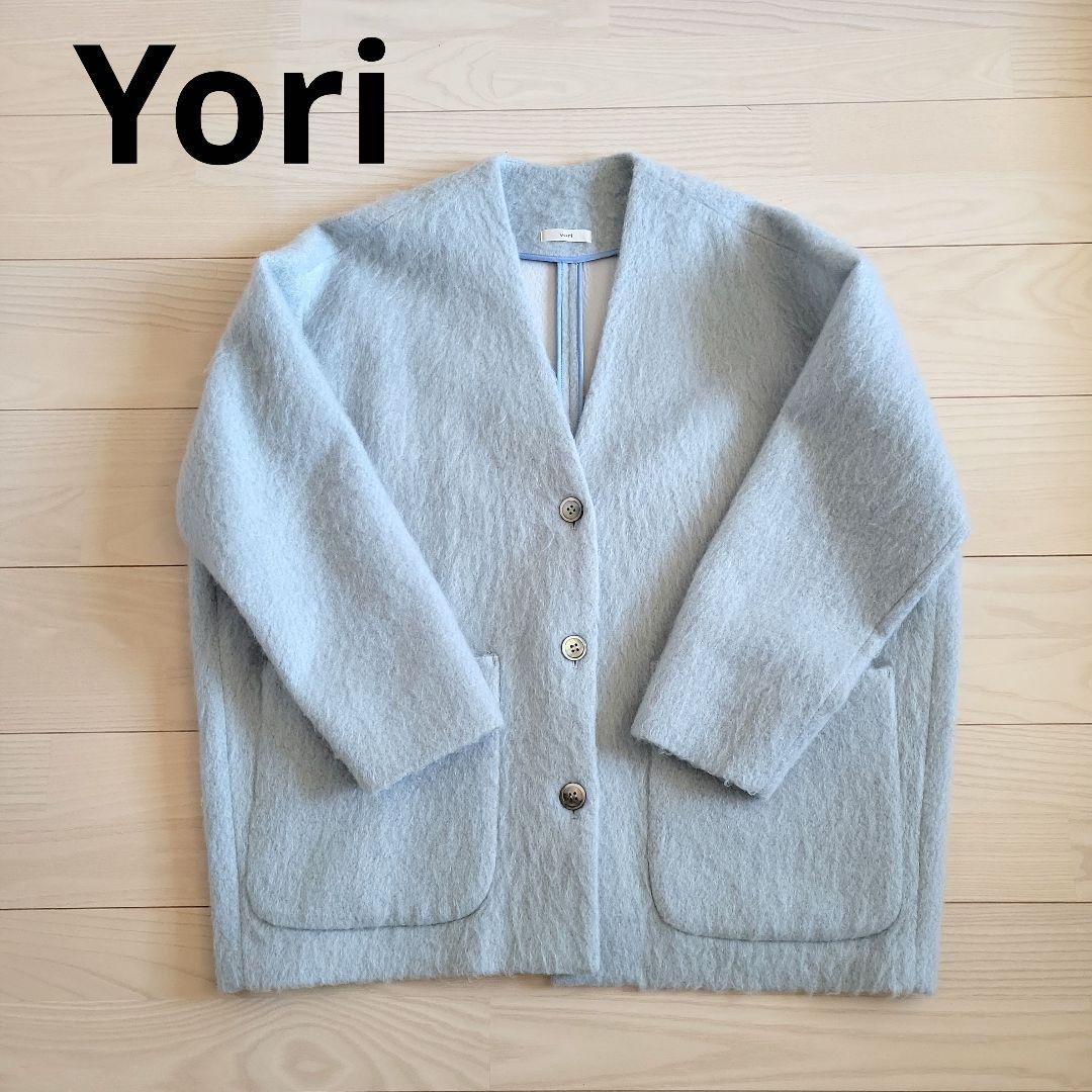 yori ウールモヘアシャギージャケット