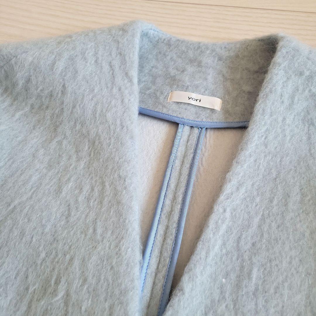 yori ウールモヘアシャギージャケット