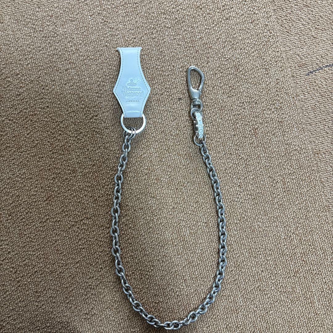 値下げ大歓迎！Vivienne Westwood ウォレットチェーン　白