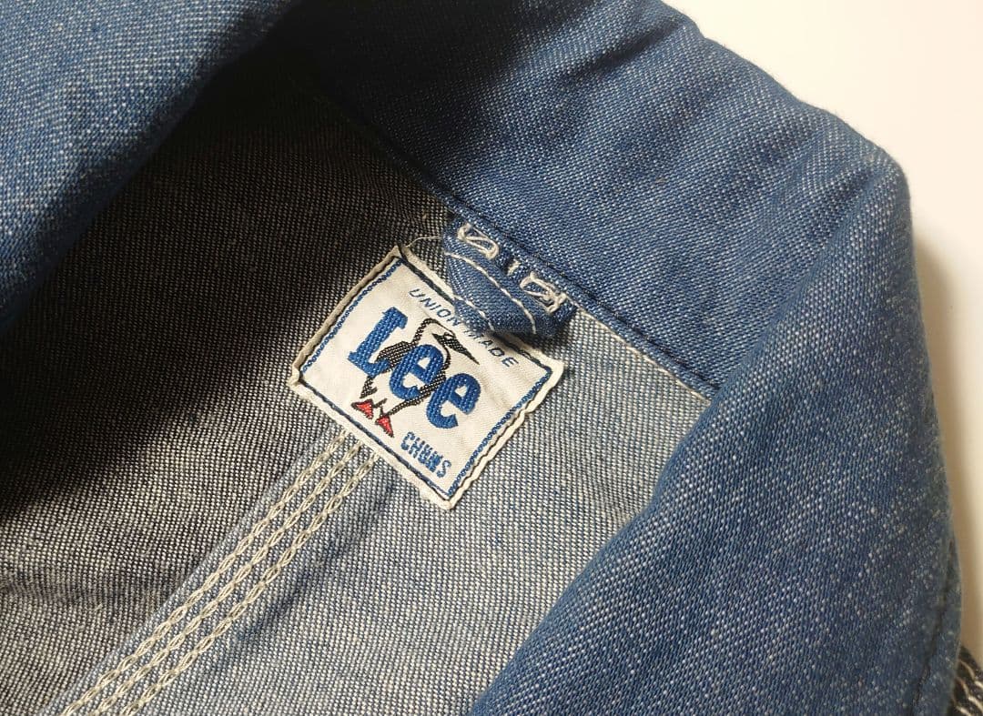 チャムス CHUMS x Lee コラボ カバーオール デニム 35周年