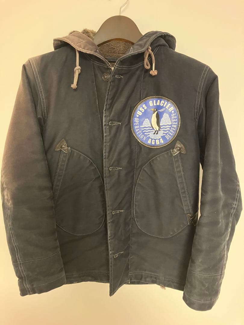 コリンボ オブザーバーパーカー　カスタム　ネイビー　38