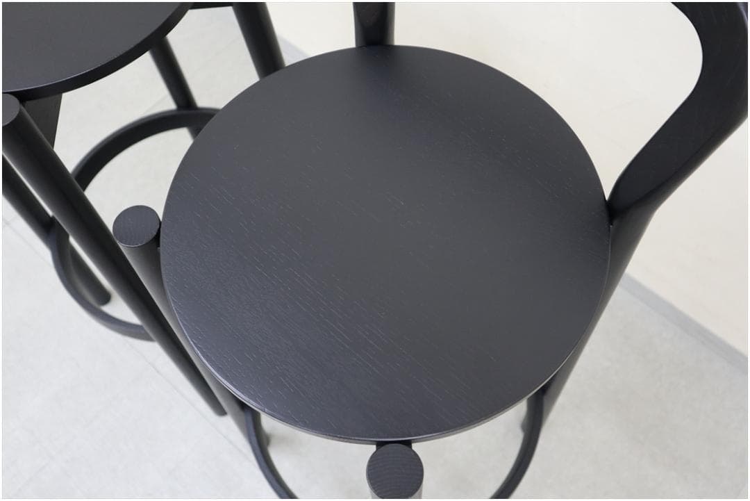 KNS カリモク ニュースタンダード キャストール バー スツール バックレスト