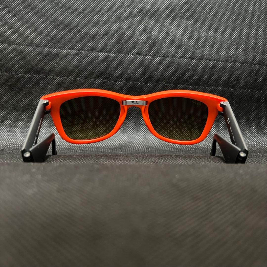 WAYFARER FOLDING RayBan 折りたたみ サングラス オレンジ