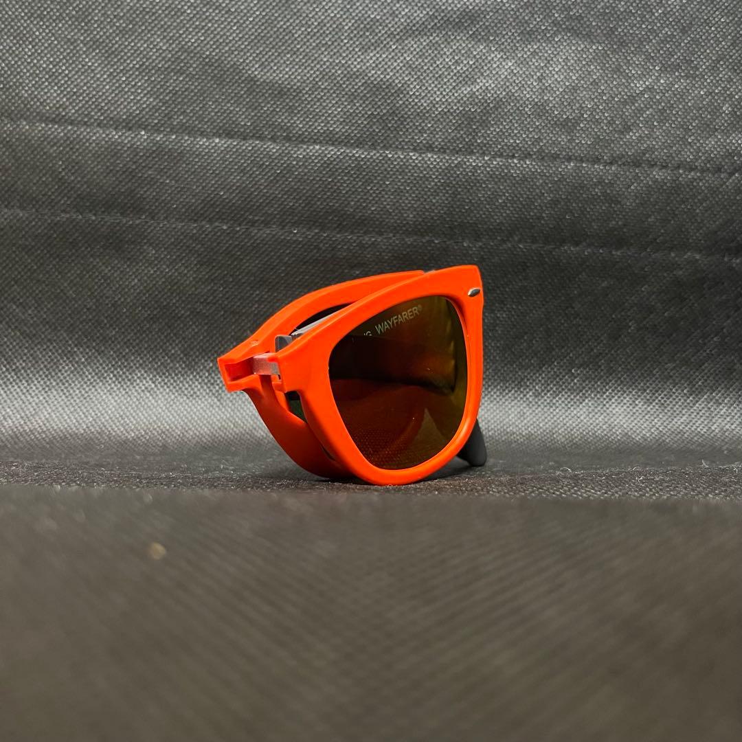 WAYFARER FOLDING RayBan 折りたたみ サングラス オレンジ