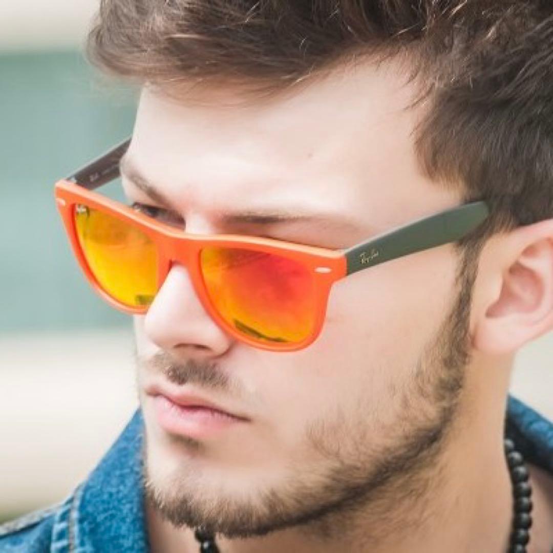 WAYFARER FOLDING RayBan 折りたたみ サングラス オレンジ