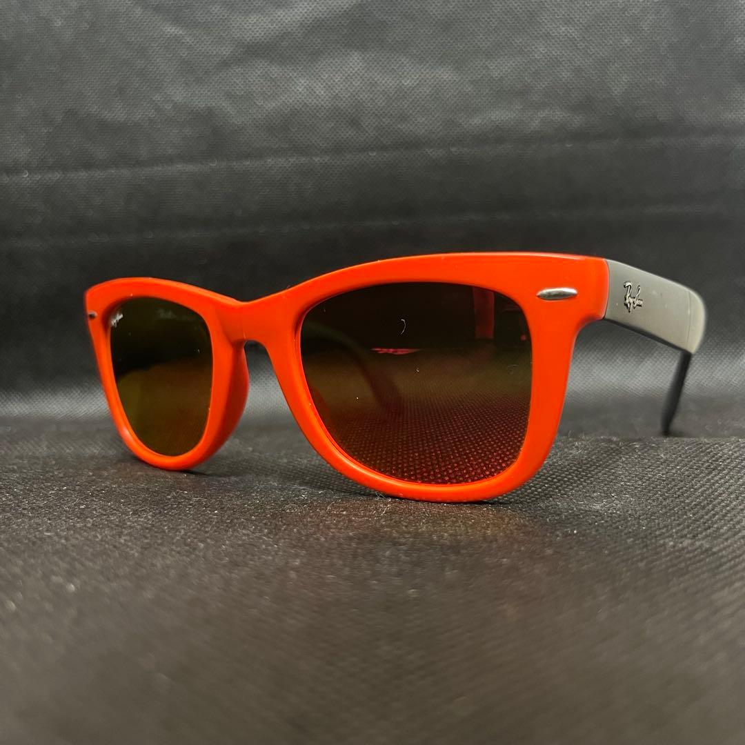 WAYFARER FOLDING RayBan 折りたたみ サングラス オレンジ