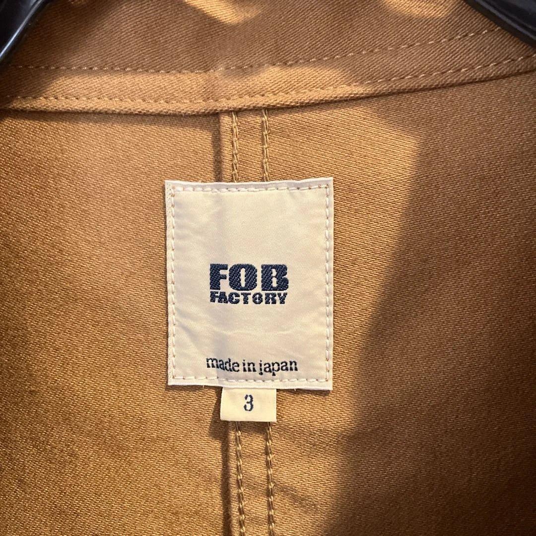 FOB FACTORY ブラウンカバーオール サイズ3