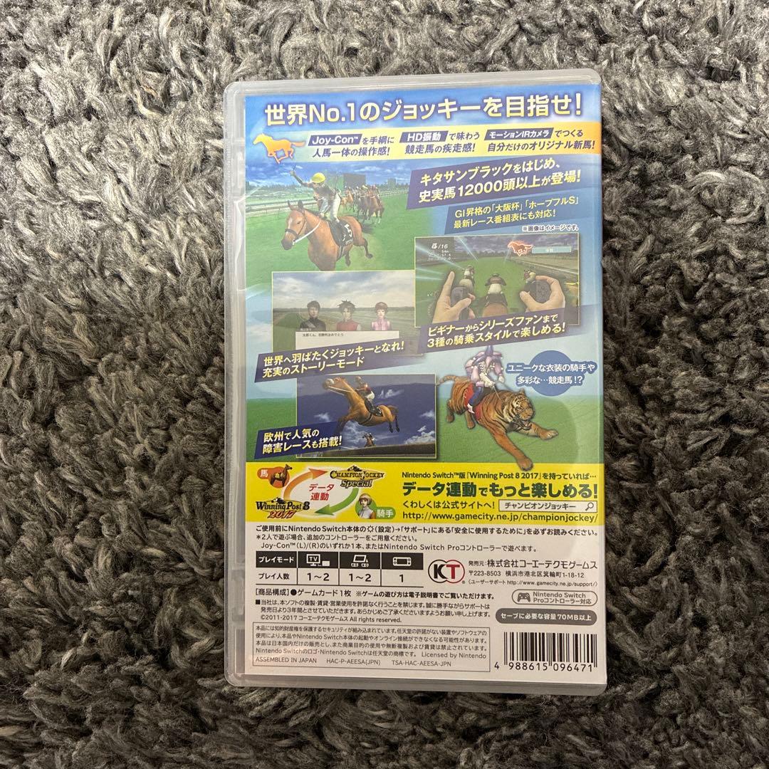 Nintendo Switch CHAMPION JOCKEY Special Nintendo Switch