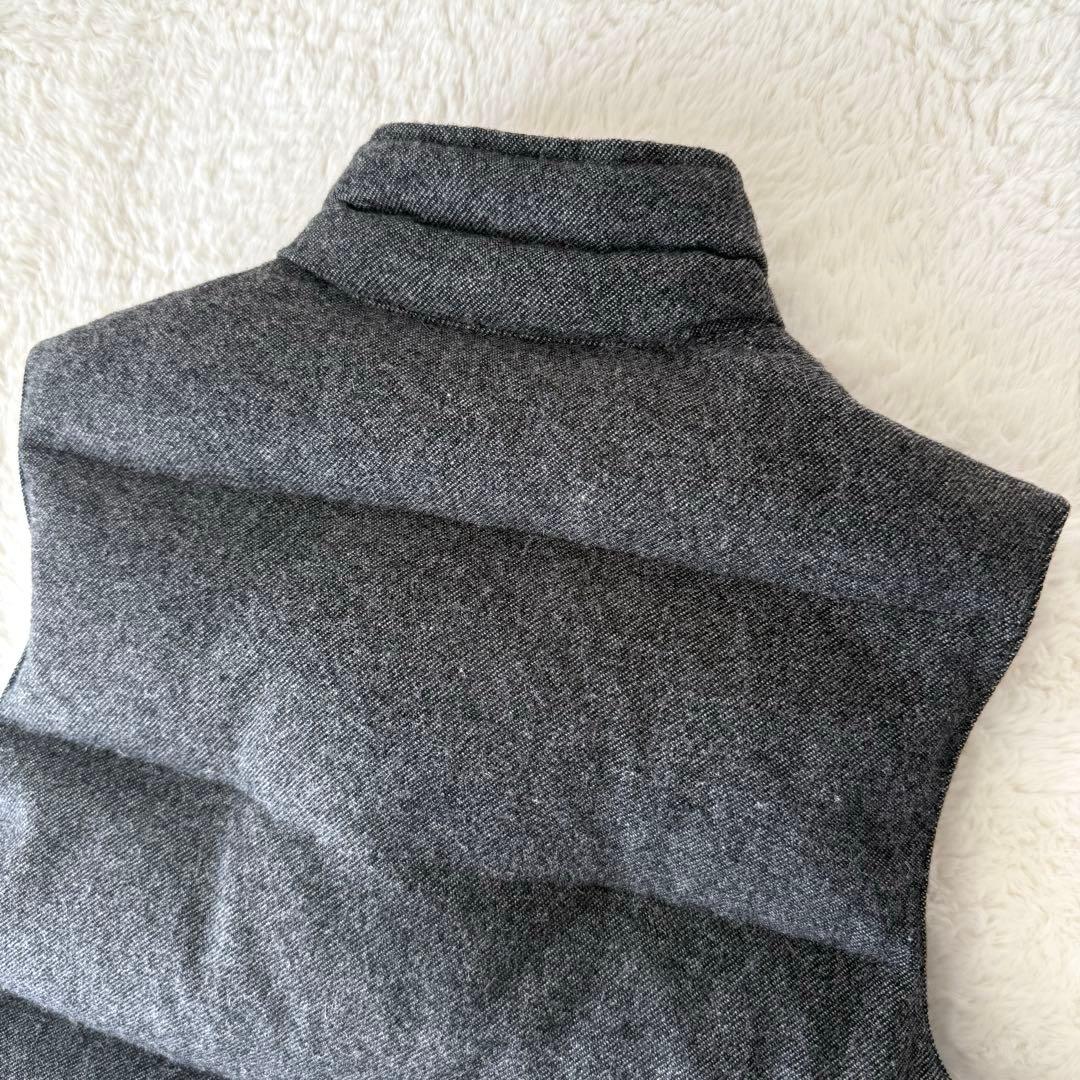 BURBERRY バーバリー ブラックレーベル ダウンベスト L リバーシブル