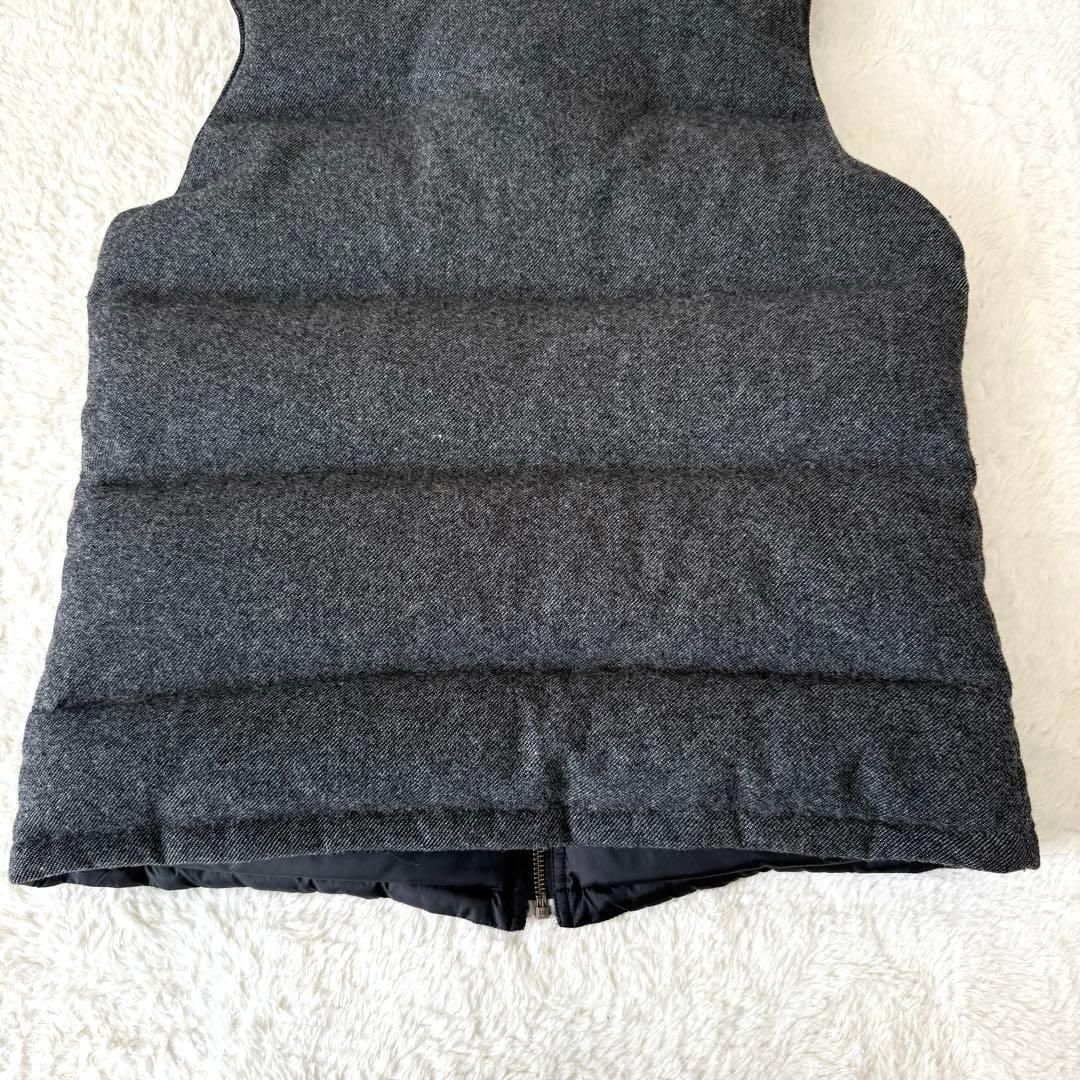 BURBERRY バーバリー ブラックレーベル ダウンベスト L リバーシブル