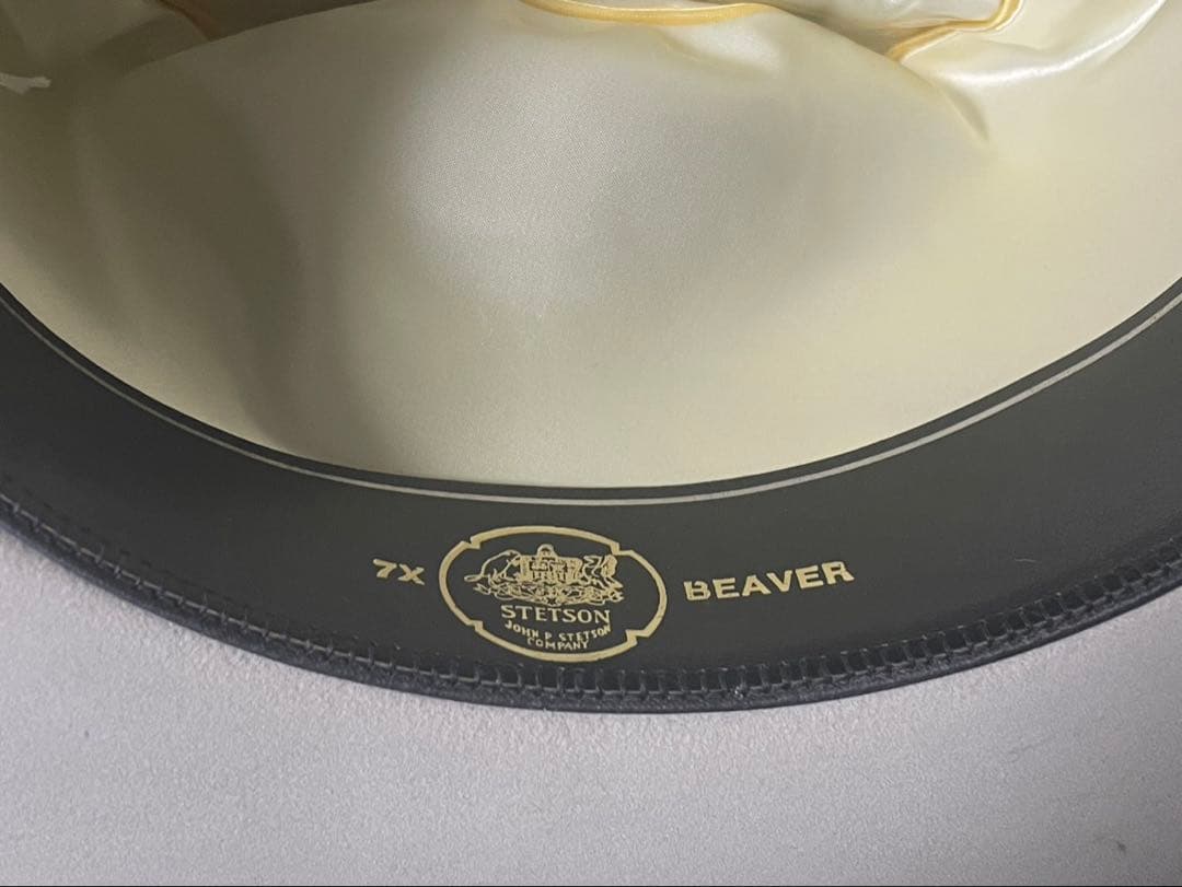帽子 STETSON 7X BEAVER RANCHER MIST GRAY