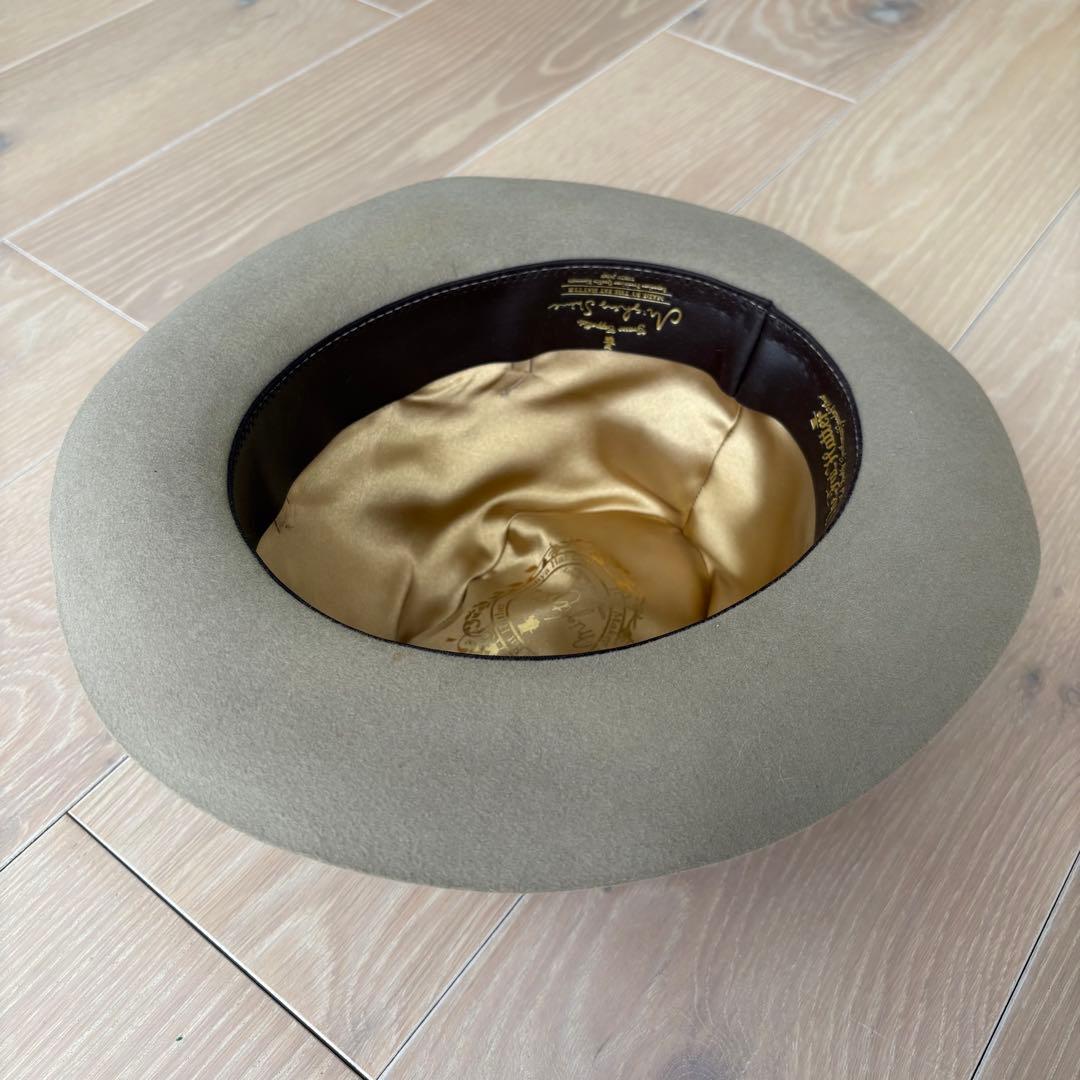 THE FAT HATTER ファットハッター ビーバー ハット サテン内装