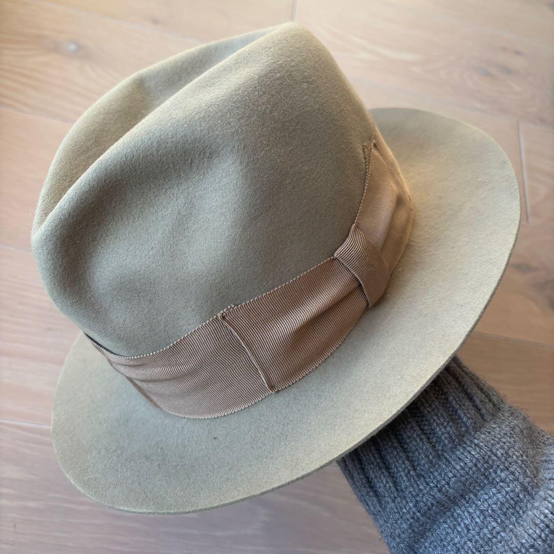 THE FAT HATTER ファットハッター ビーバー ハット サテン内装