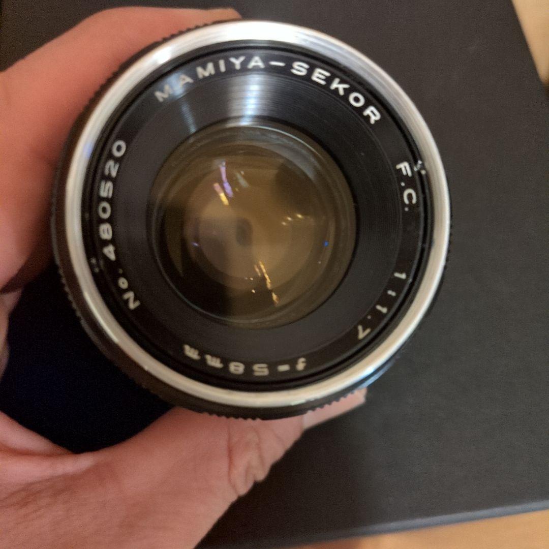 MAMIYA Sekor F.C. 58mm F1.7 ライカM改造
