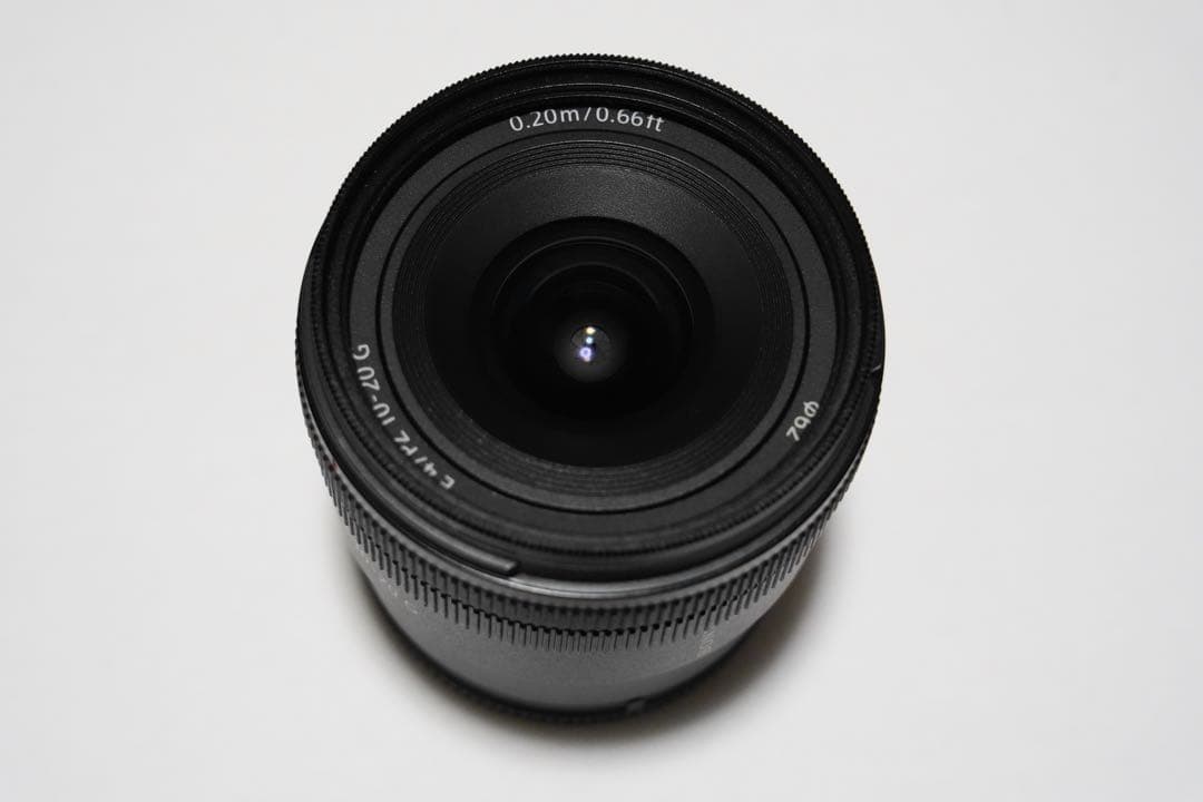 SONY E PZ 10-20mm F4 G（レンズプロテクター付）