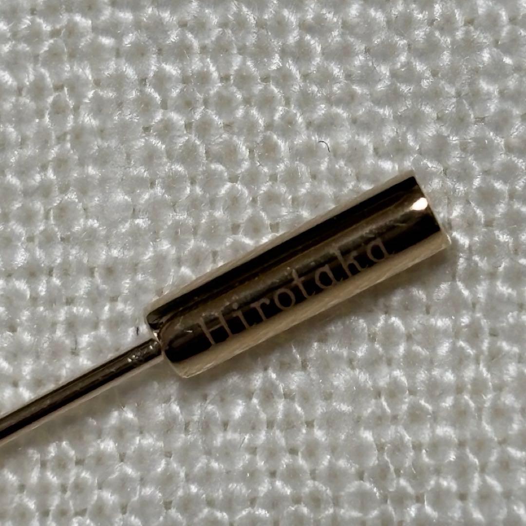 未使用級✨[ hirotaka ]ヒロタカ SPEAR ピアス パール K 10