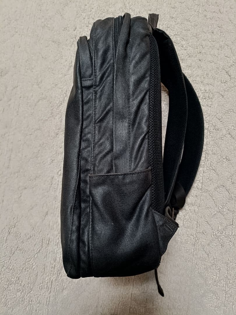 香久山鞄 センニチ帆布のバックパック チャコールブラック