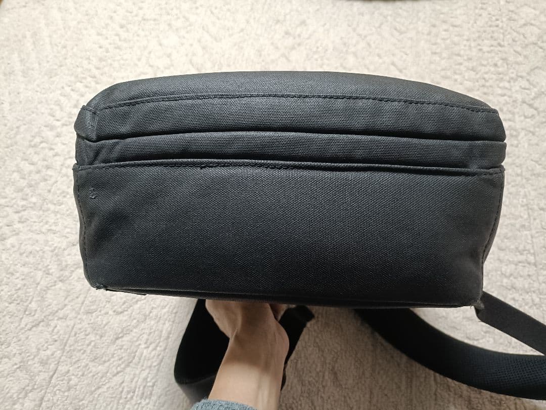 香久山鞄 センニチ帆布のバックパック チャコールブラック