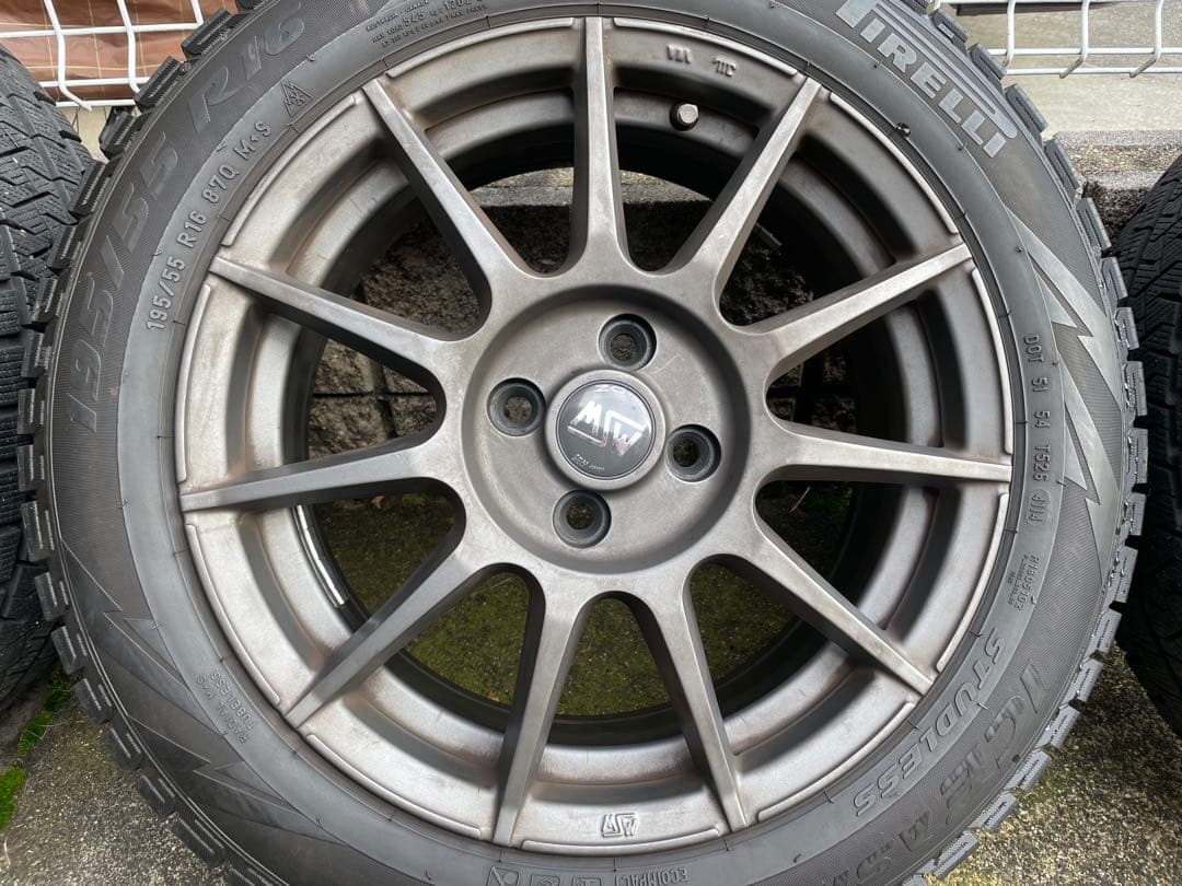 ケンケン　MINI 16インチ ホイールセット スタッドレスタイヤ付き