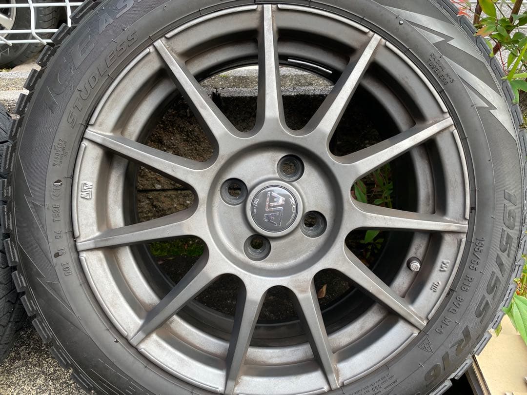 ケンケン　MINI 16インチ ホイールセット スタッドレスタイヤ付き