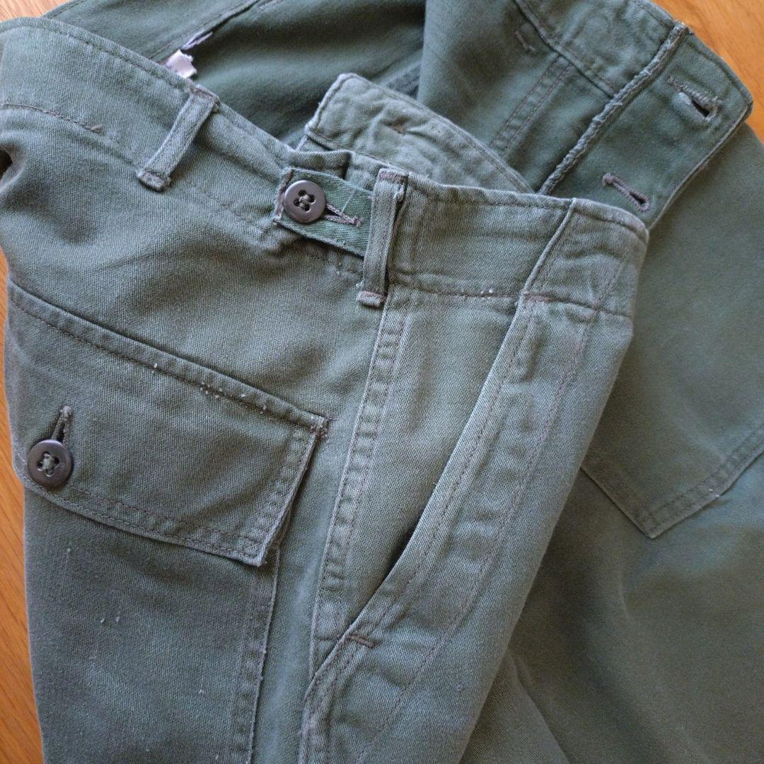 60s US.ARMY ベイカーパンツ 50〜60年代 サイドアジャスター