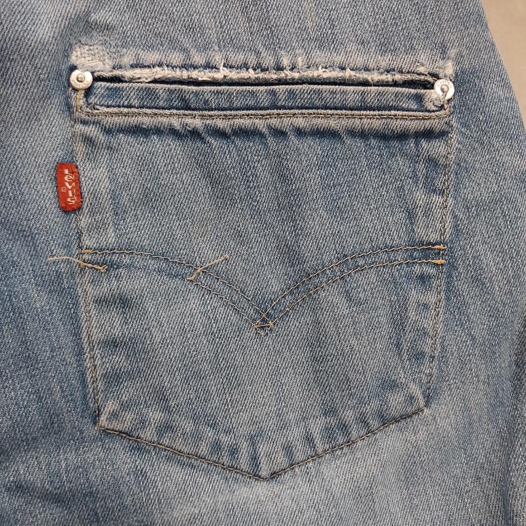 リーバイス エンジニアード ジーンズ W34 00s 青 古着 立体 18649