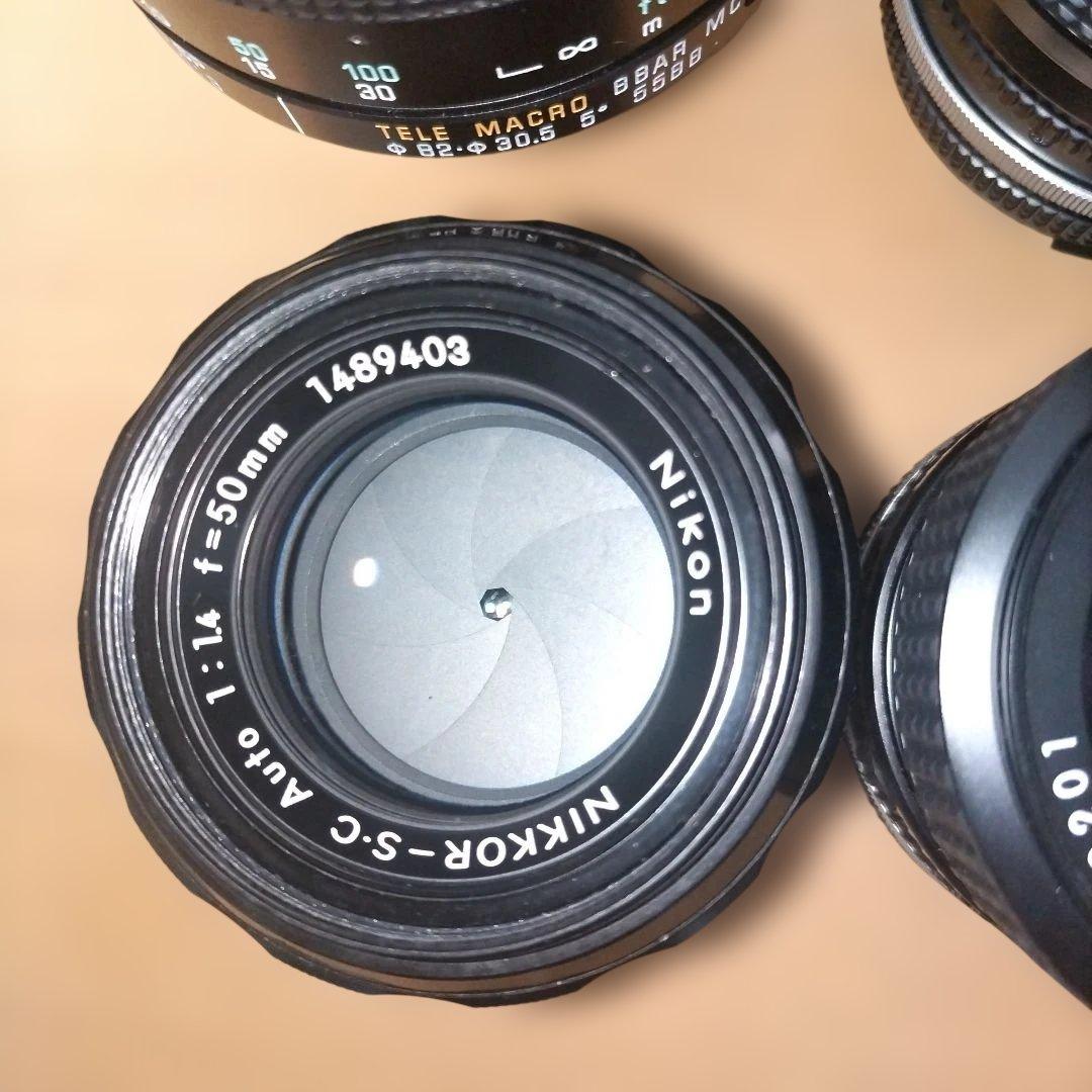 Nikon F3/T　チタン　レンズ・モータードライブセット