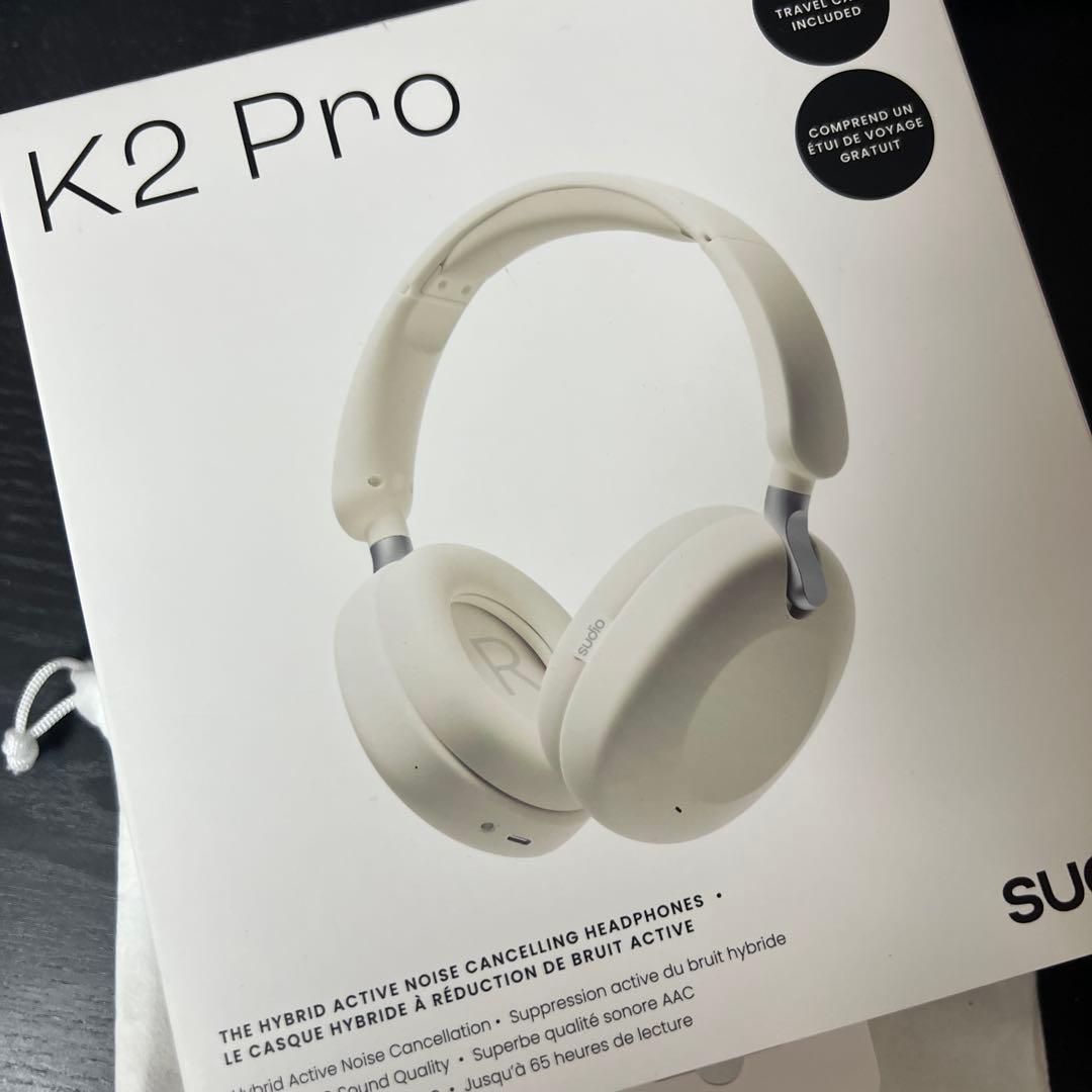 sudio ワイヤレスノイズキャンセリングヘッドフォン ホワイト